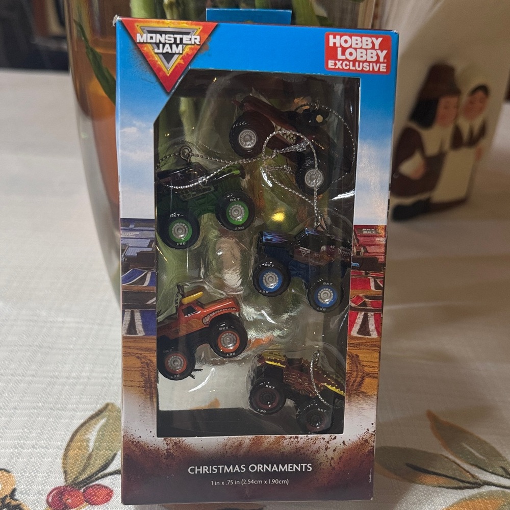 Monster Jam Exclusive Ornament Set